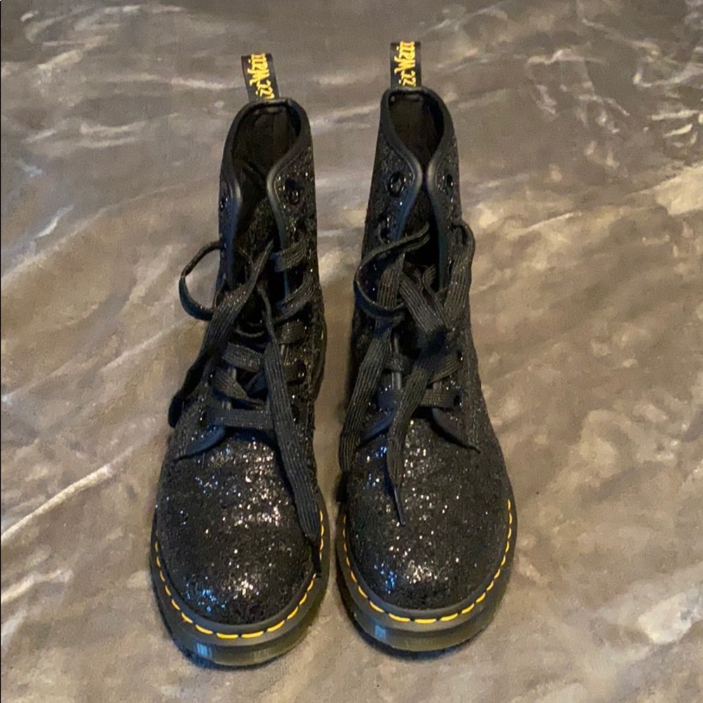 Sparkly doc martens
